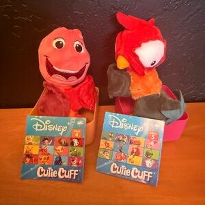 Disney Cutie Cuff Plush Set